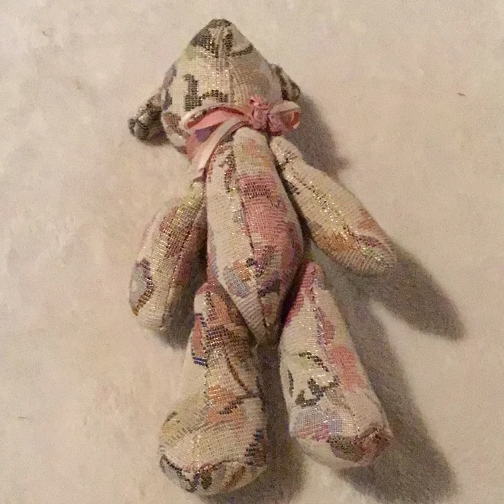 Jointed tapestry teddy